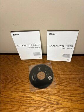 Nikon CoolPix S210 Digital Camera Manual Spanish cd rom